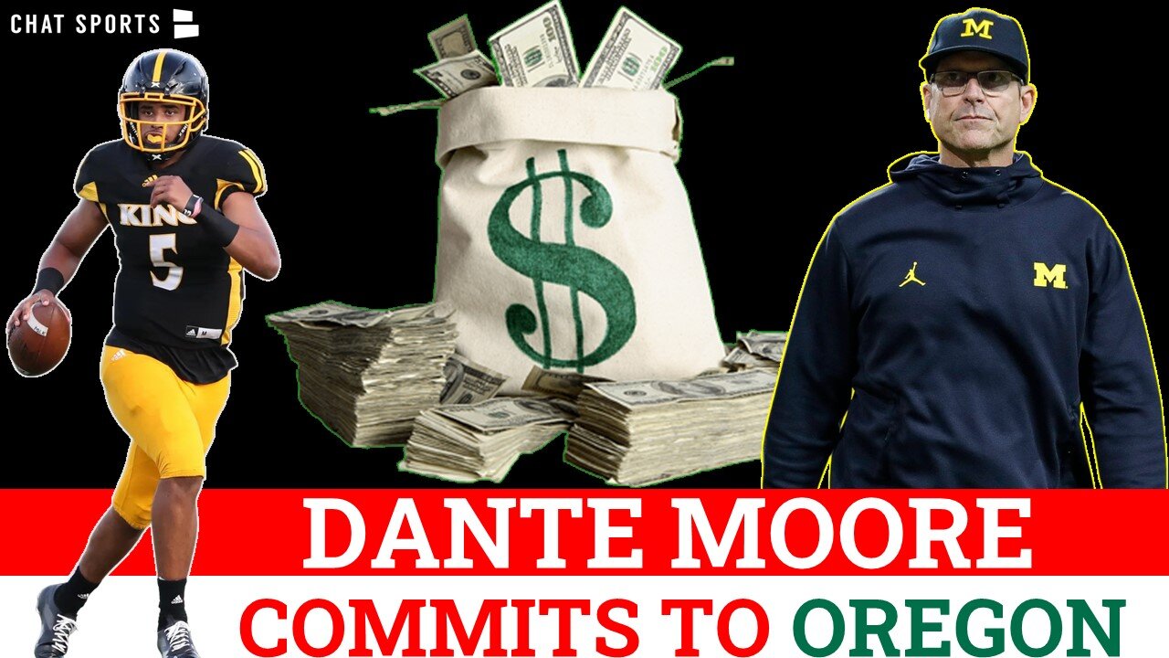 Dante Moore Commits To Oregon: INSTANT Reaction From James Yoder