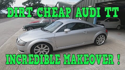 You won't believe the transformation of this £400 Audi TT Quattro!!