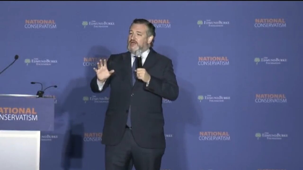 Sen Cruz States Basic Truths Which Will Anger Libs