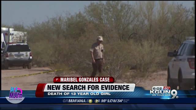 New information prompts detectives to search desert where the body of a teen was found years ago