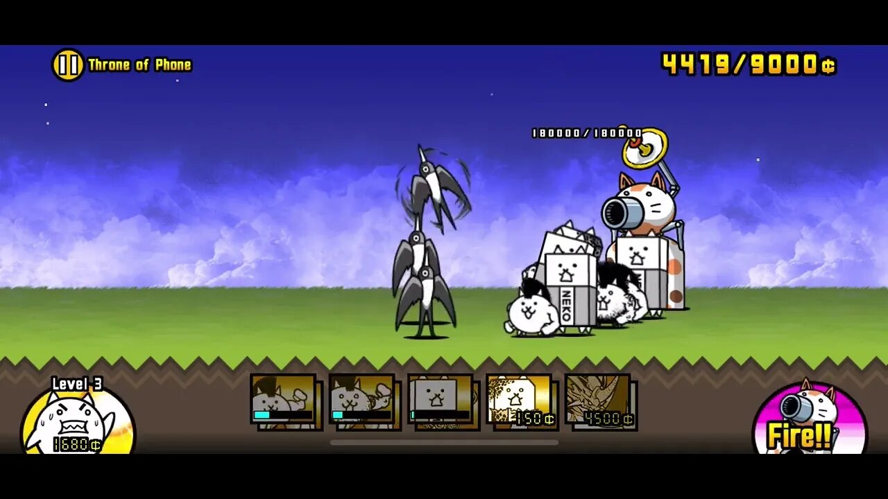 The Battle Cats - IT Catacombs - Throne of Phone