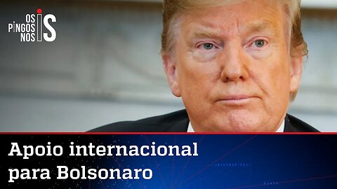 Trump e Javier Milei declaram apoio a Bolsonaro na eleição: "Homem maravilhoso"