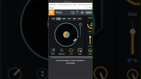 🚨Plugin Free:Transforme uma música atual em sonoridade de vinil dos anos 50🥹