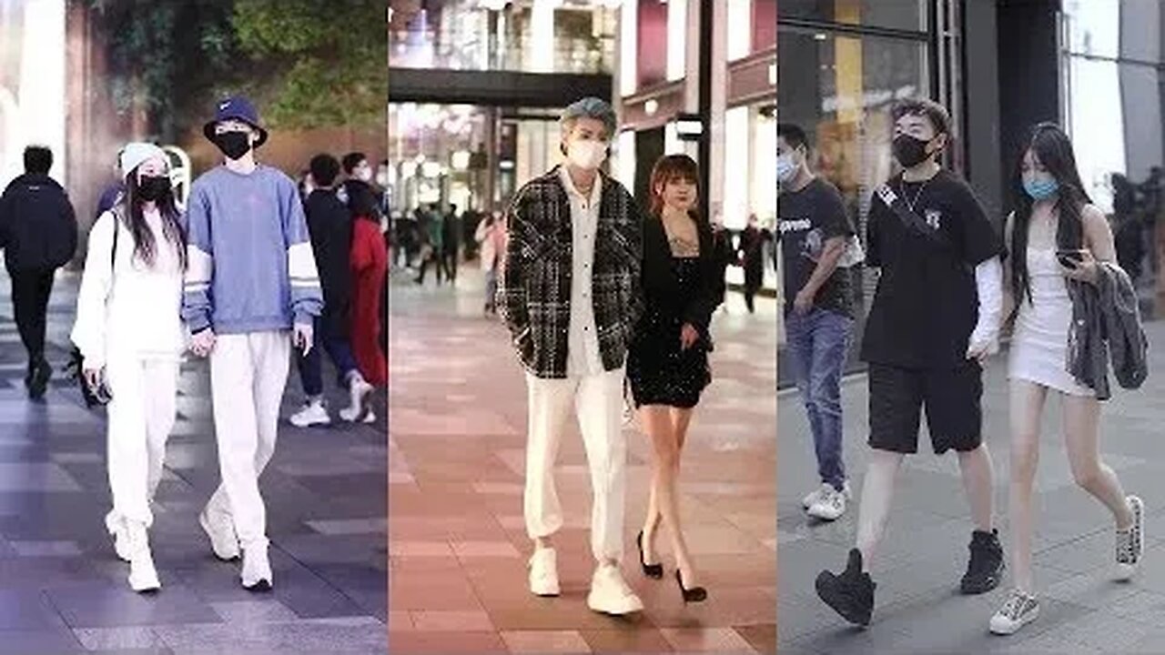 Chinese Couples Street Fashion Ep 09