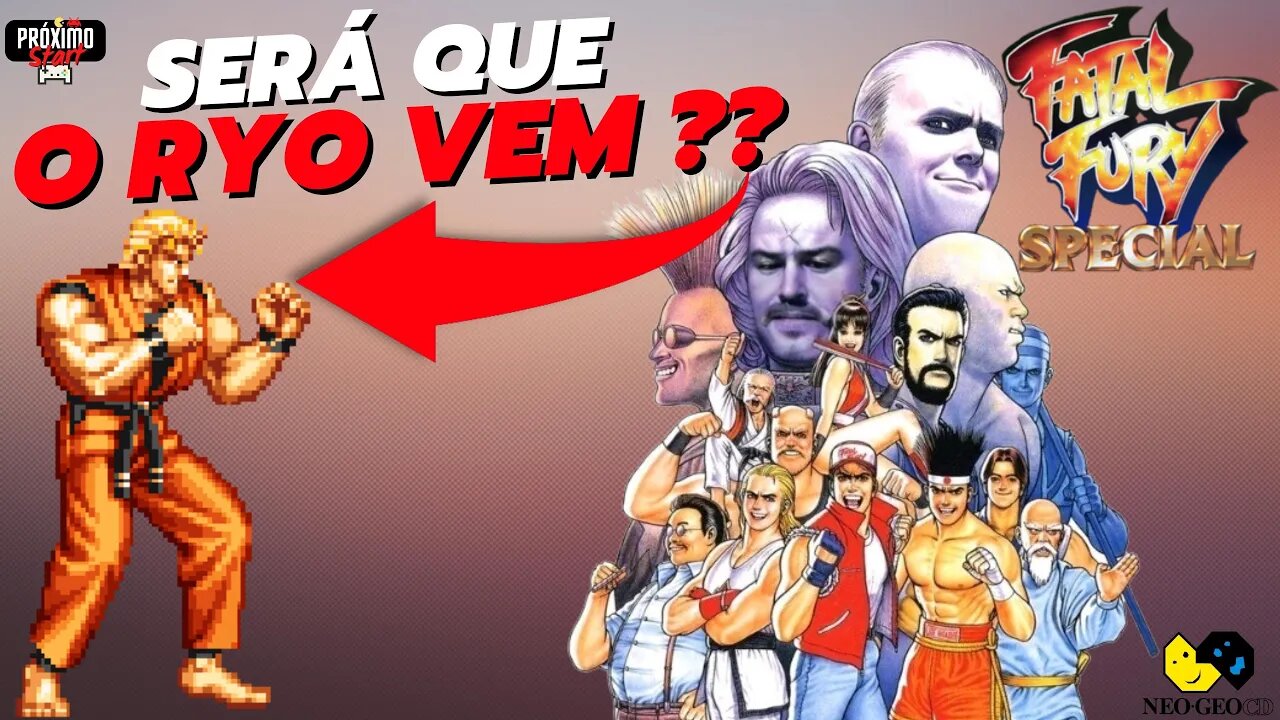 Fatal Fury Special [NGCD] Será que o Ryo vem? ZERANDO jogo e chamando personagem SECRETO!!!