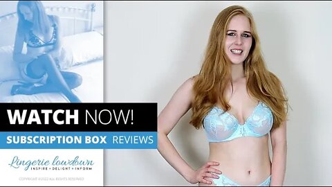 Aurora Phoenix : Project Lingerie 12 month subscription "The Lingerie" box [PREVIEW]