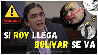 ROY LLEGA BOLÍVAR SE VA