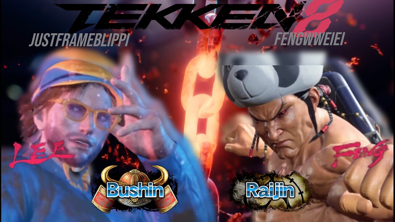 Tekken 8 Ranked - Road to Tekken King - JustFrameBlippi (Lee - Bushin) vs fengwweiei (Feng - Raijin)