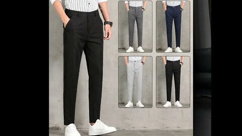 Fashion. For men, fashionable trousers from the 2022 collection.