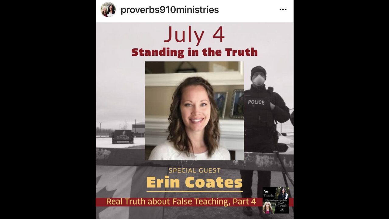 Talking "Standing in the Truth," with Erin Coates