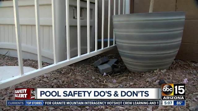 Pool safety do's and don'ts