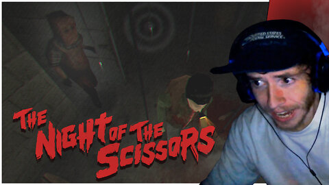 TERRIFYING Analogue Horror Game! | The Night Of The Scissors [FULL GAME]