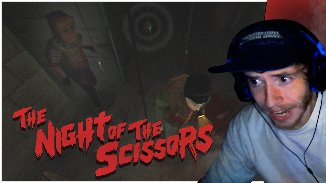 TERRIFYING Analogue Horror Game! | The Night Of The Scissors [FULL GAME]