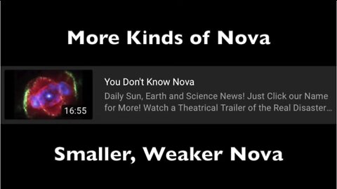 Nova Astronomy in Upheaval | Predictions Come True