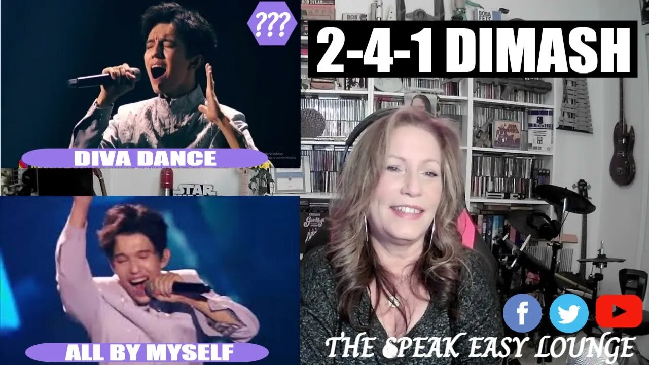 DIMASH 2-4-1! DIVA DANCE & ALL BY MYSELF (WATCH BOTH) | TSEL Dimash Reaction