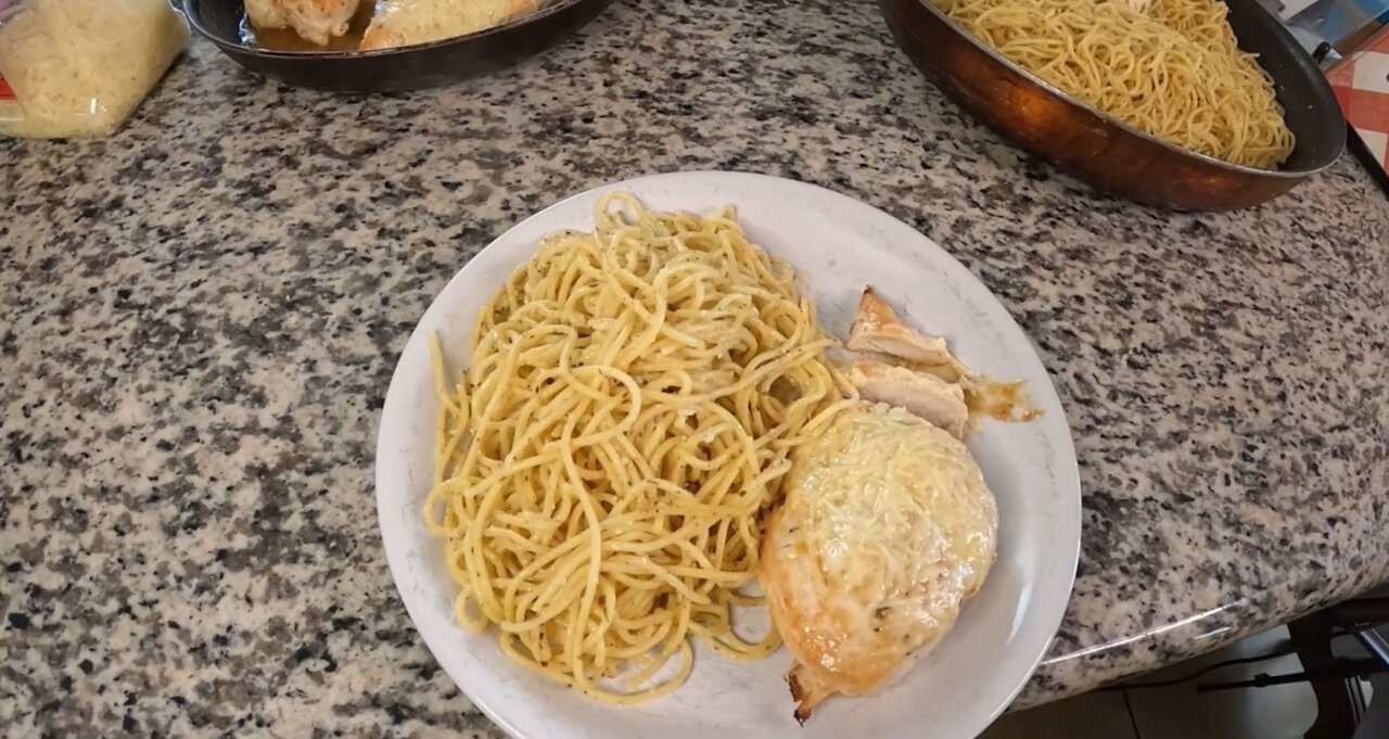 On the Next Obesity Sherpa Presents: Lemon, Garlic, Parm, Chicken & Pasta From Scratch in Under 30