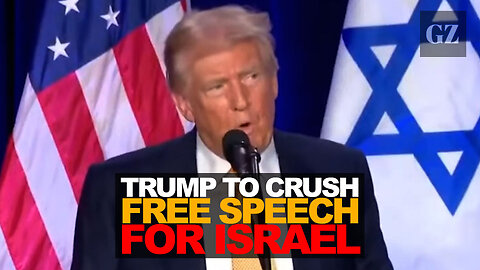 Trump promises to attack First Amendment for Israel