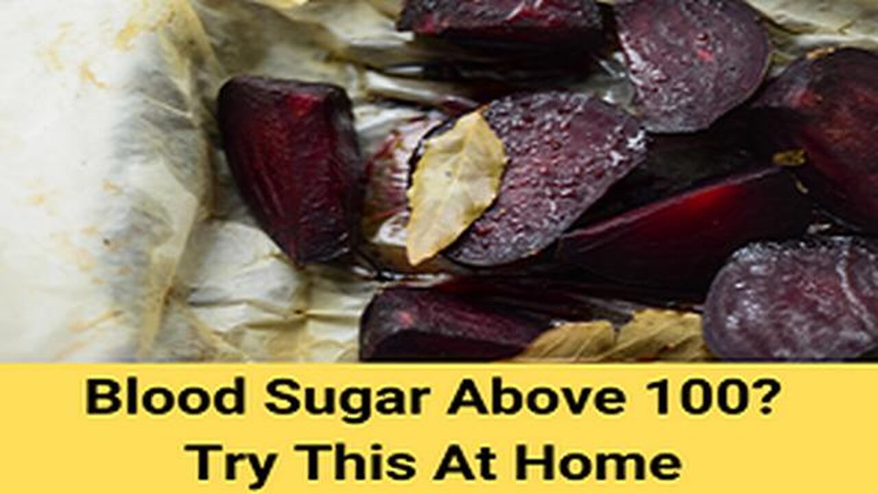 BLOOD SUGAR ABOVE 100 ? TRY THIS AT HOME