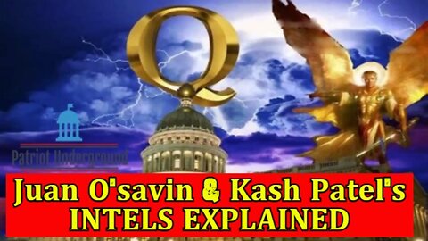 Patriot Underground: 𝐉𝐮𝐚𝐧 𝐎'𝐬𝐚𝐯𝐢𝐧 & 𝐊𝐚𝐬𝐡 𝐏𝐚𝐭𝐞𝐥'𝐬 𝐈𝐍𝐓𝐄𝐋𝐒 𝐄𝐗𝐏𝐋𝐀𝐈𝐍𝐄𝐃!