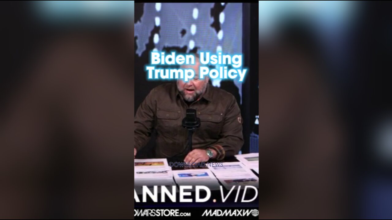 Alex Jones: Biden Doesn't Want You To Notice He is Starting To Use One of Trump's Energy Policies - 1/2/24
