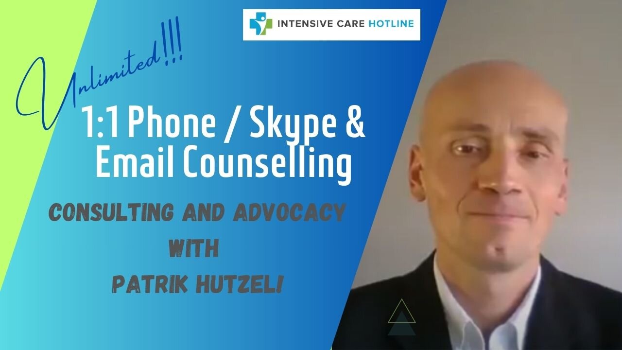 Unlimited 1:1 phone/Skype and Email Counselling, Consulting and Advocacy with Patrik