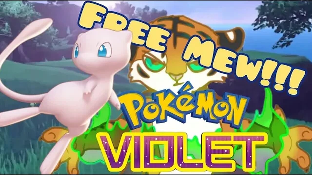 Free Mew !!! Scarlet Violet