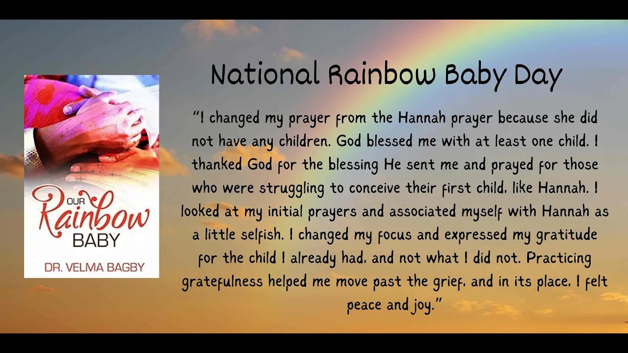 Happy Rainbow Baby Day!!!!!!!!!!!!