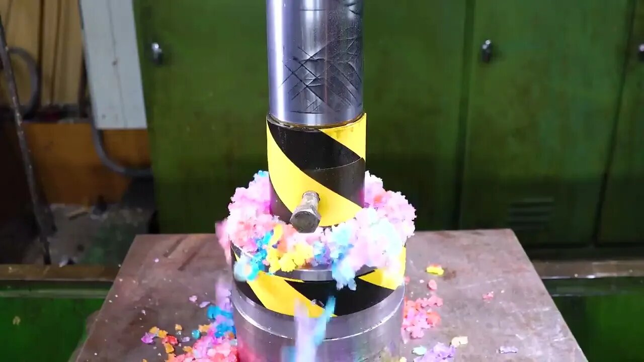 Top 100 Best Hydraulic Press Moments ASMR VERSION | PURE SOUND | Satisfying Crushing Compilation-30