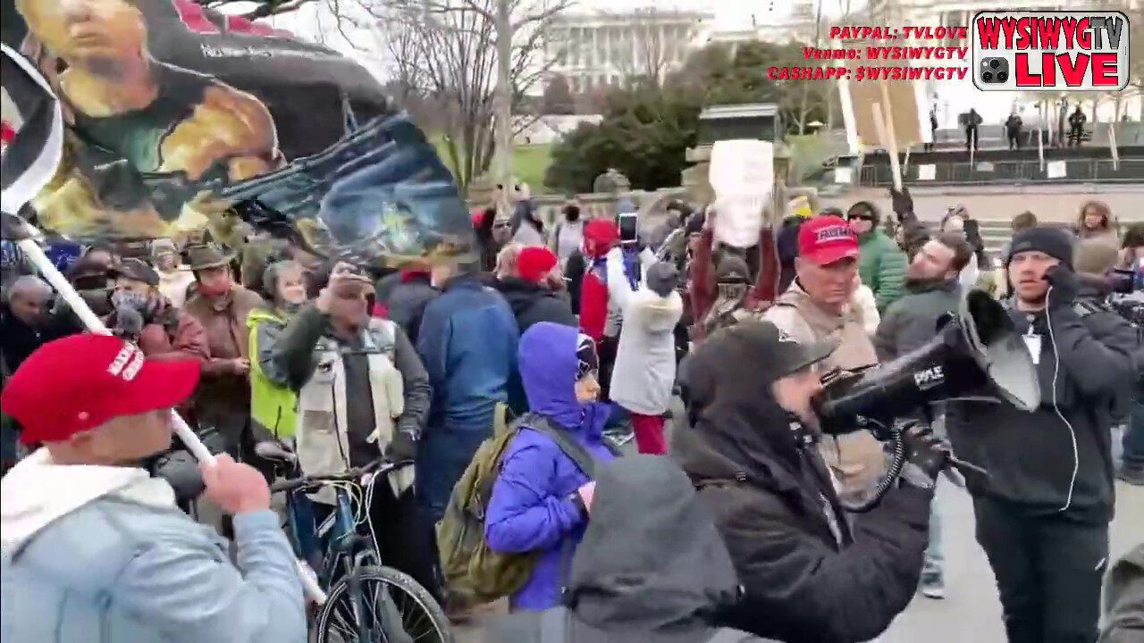 Ray Epps and Proud Boys Storm the Capitol (West Side)