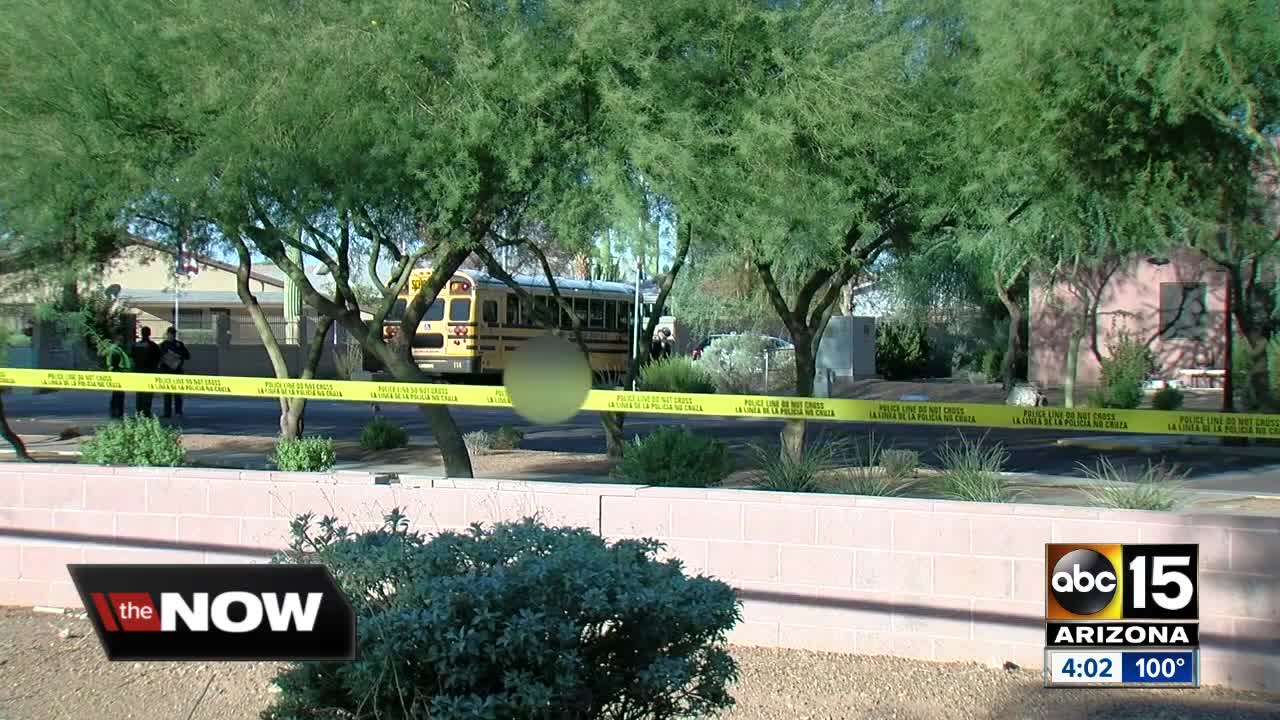 Motorcyclist struck, killed by school bus in Apache Junction