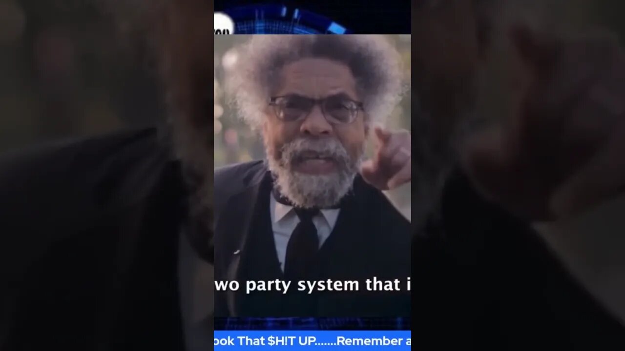 Cornel West ad