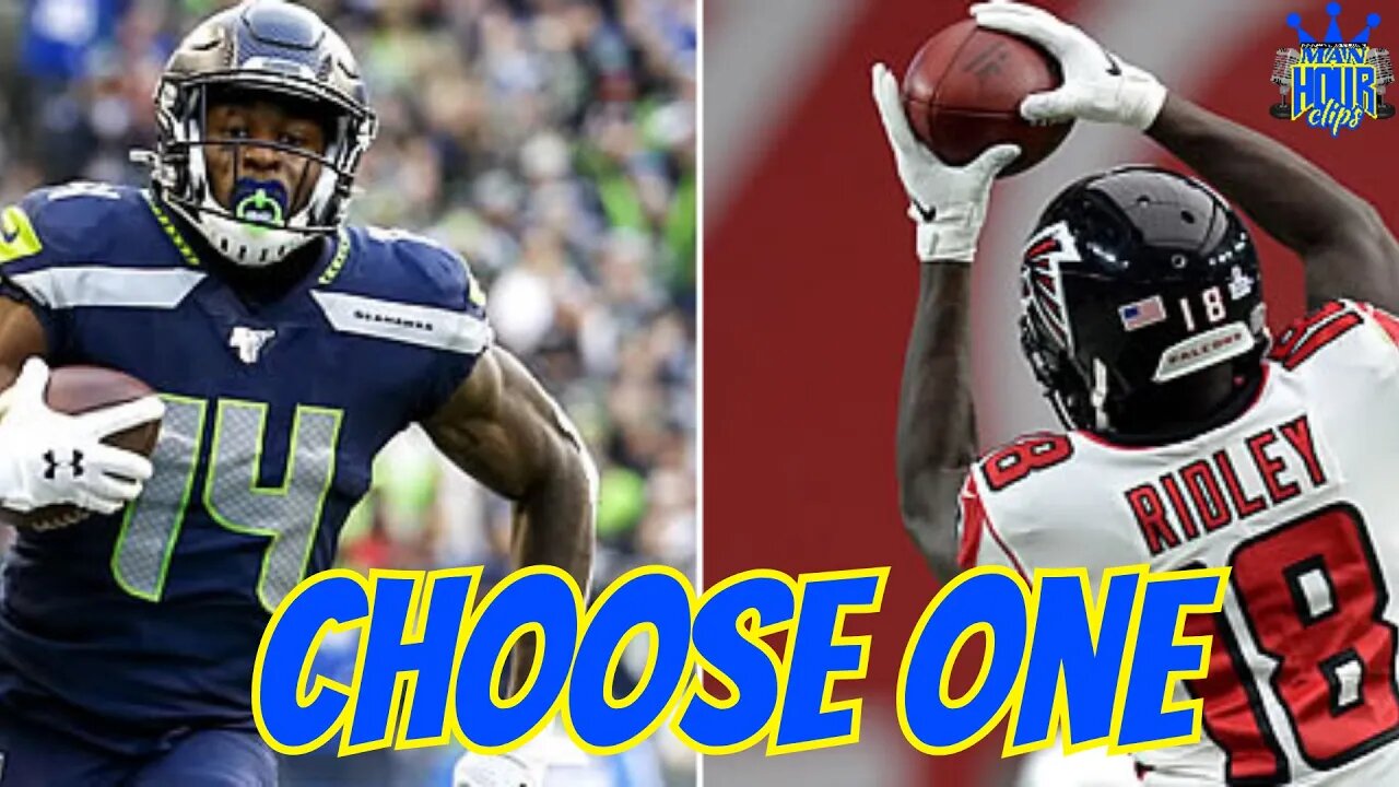 DK Metcalf or Calvin Ridley