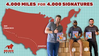 Journey to the center of the TRUTH: 4,000 miles for 4,000 signatures