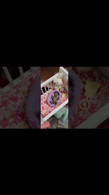 Mini Realistic Doll House Baby