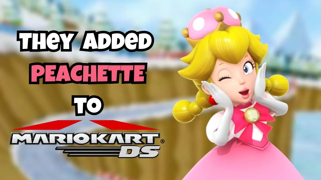 They Added Peachette To Mario Kart DS