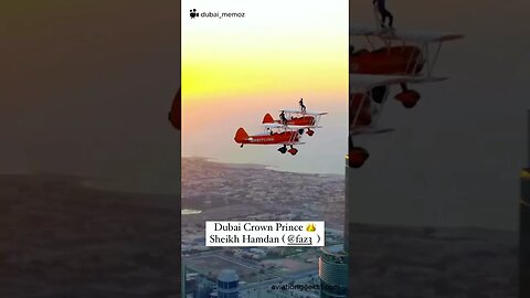 Sheikh Hamdan DID WHAT?? 😱✈️| Aviation Geeks #shorts