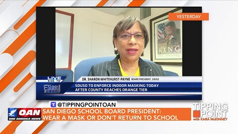 Tipping Point - San Diego School Board President: Wear a Mask or Don’t Return to School