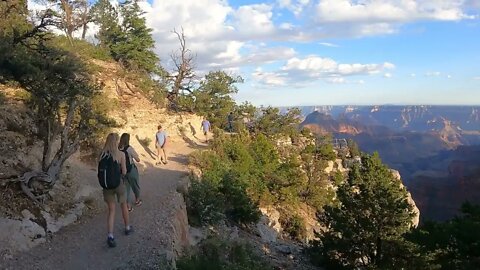 Hiking at the North Rim of the Grand Canyon