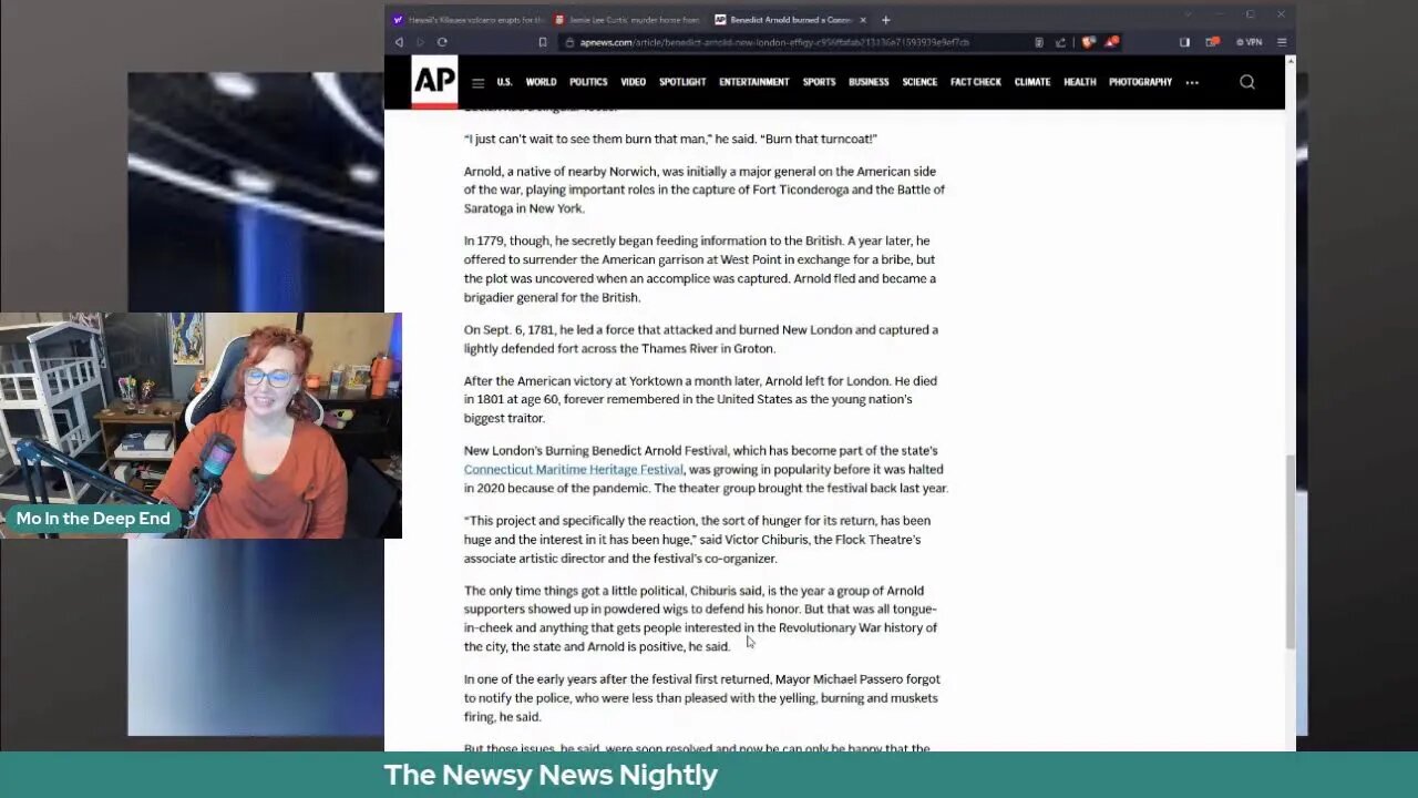 Newsy News With Mo at 7pm Eastern