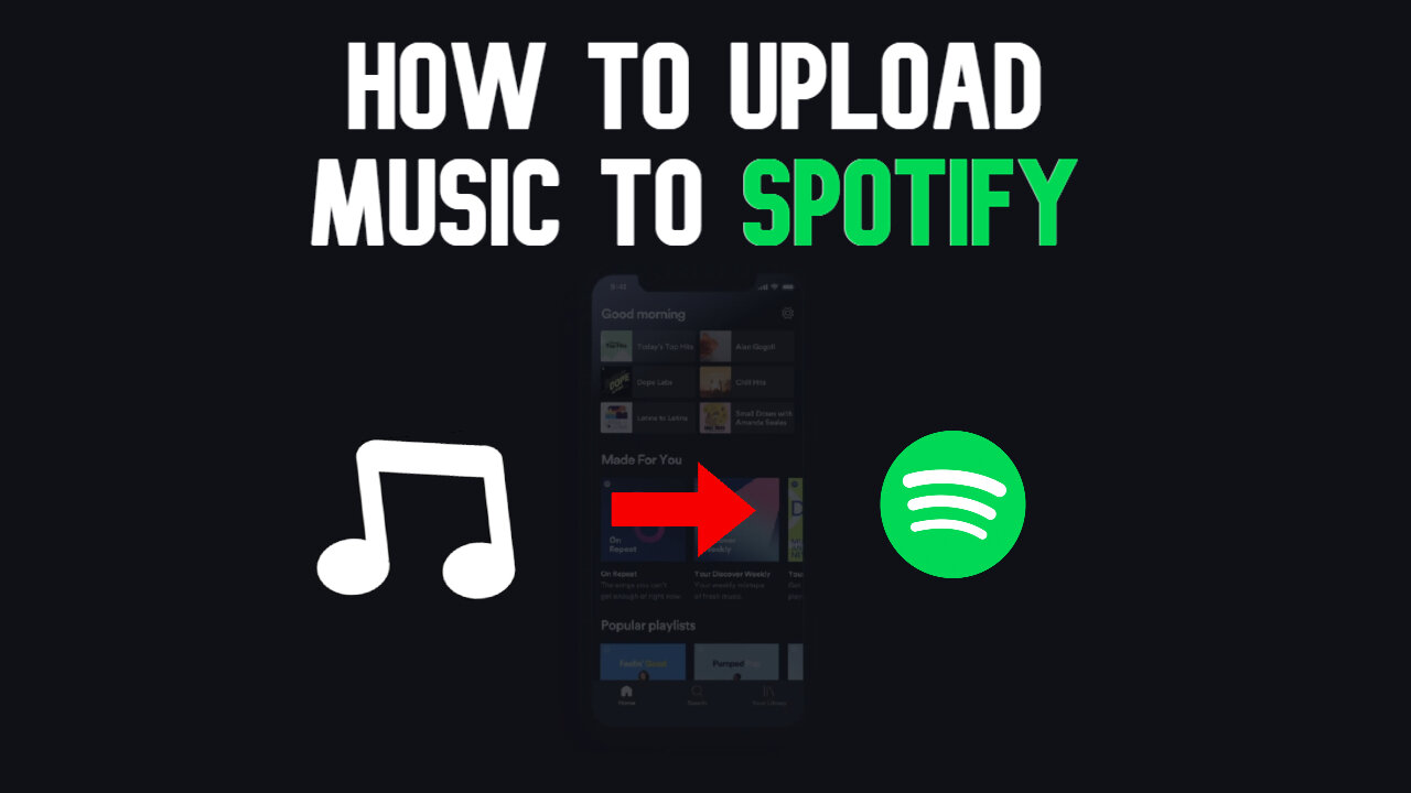 HOW TO UPLOAD MUSIC TO SPOTIFY