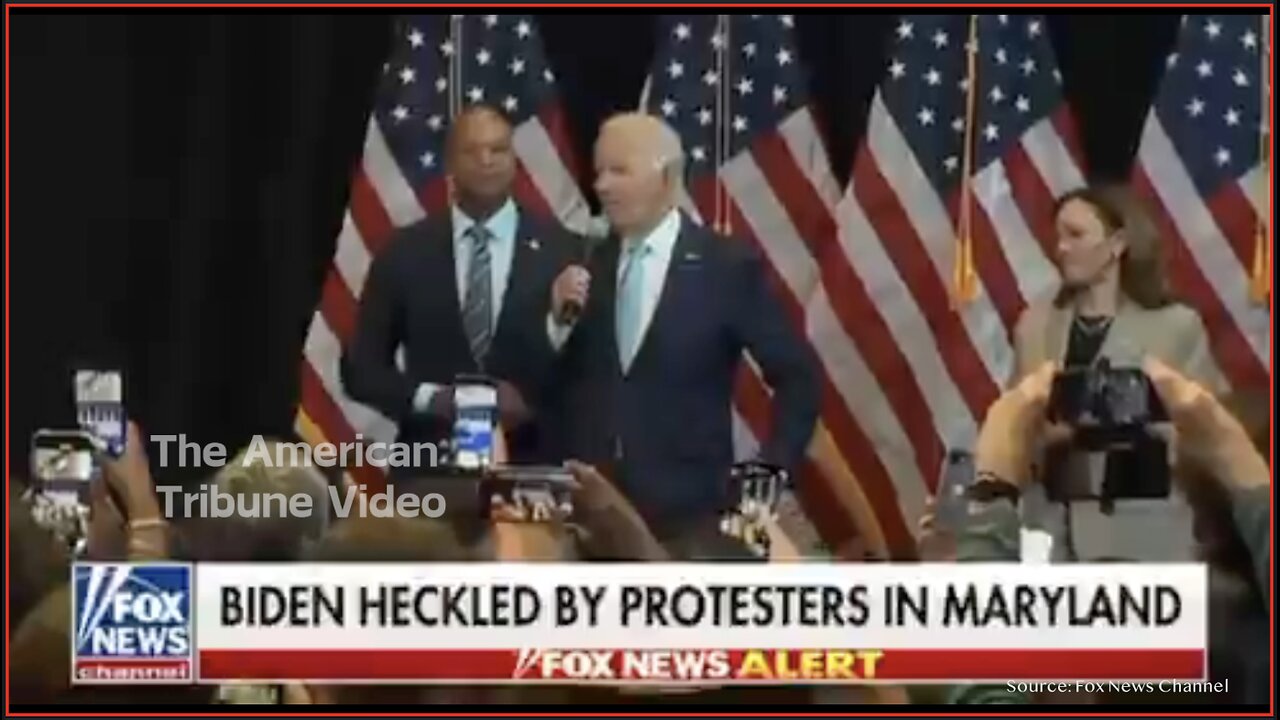 OOF: Biden and Kamala Loudly Heckled at Joint Event