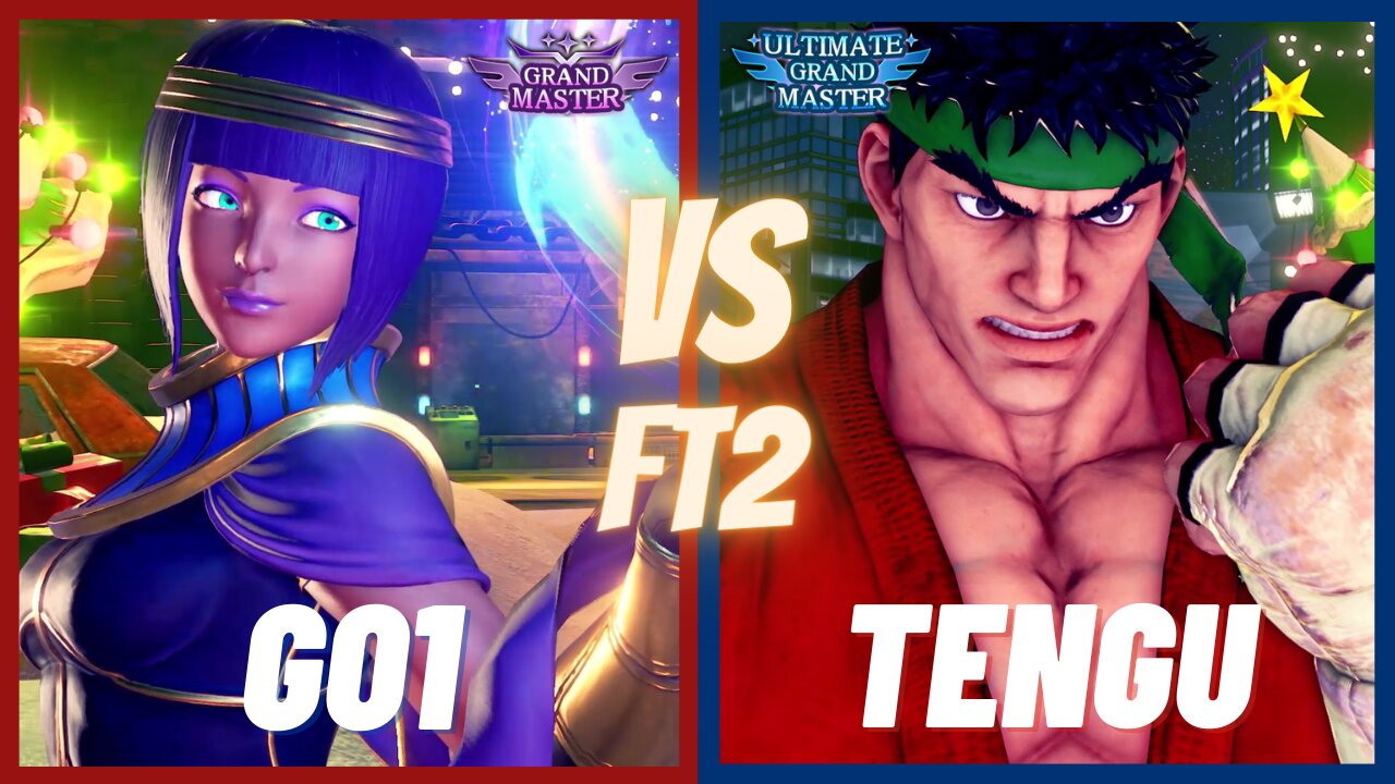 SFV 🌟 Go1 (Menat) vs Tengu (Ryu) FT2 🌟 SF5