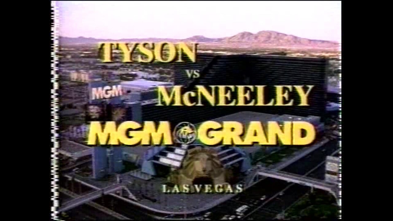 1995-08-19 Mike Tyson vs Peter McNeeley