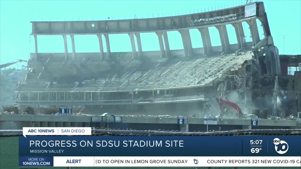 Progress being made on new Aztec stadium