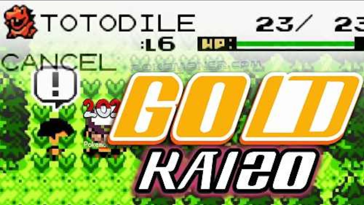 Pokemon Gold Kaizo - A GBC Hack ROM is completed. Kaizo mode is available on Pokemon Gold!