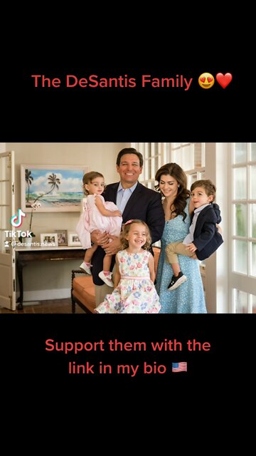 The DeSantis family 😍❤️🇺🇸