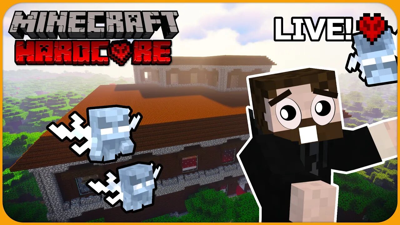 Finding a MANSION in Minecraft Hardcore Survival / Live Stream [S5 | EP24]