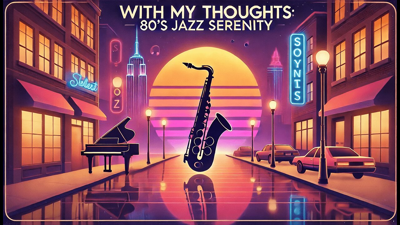 With My Thoughts: 80's Jazz Serenity