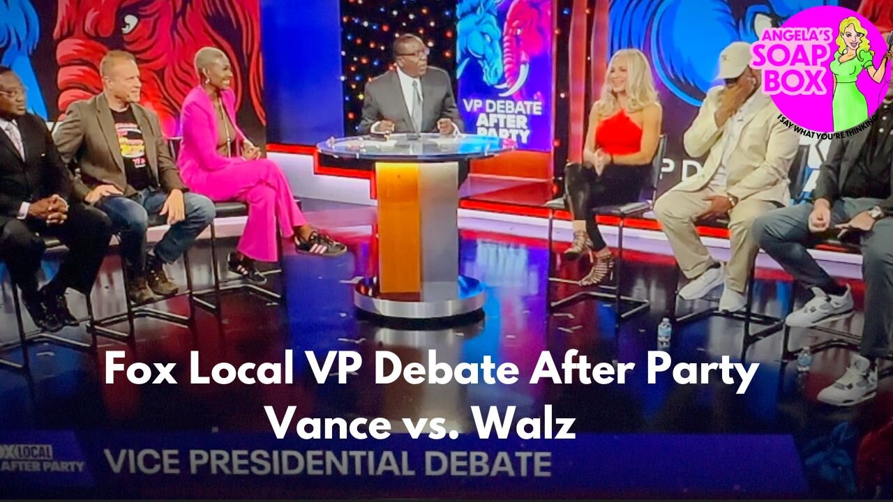 Fox 26 VP Debate After Party Supercut!