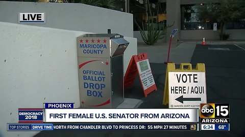 Who will be Arizona's first female Senator?